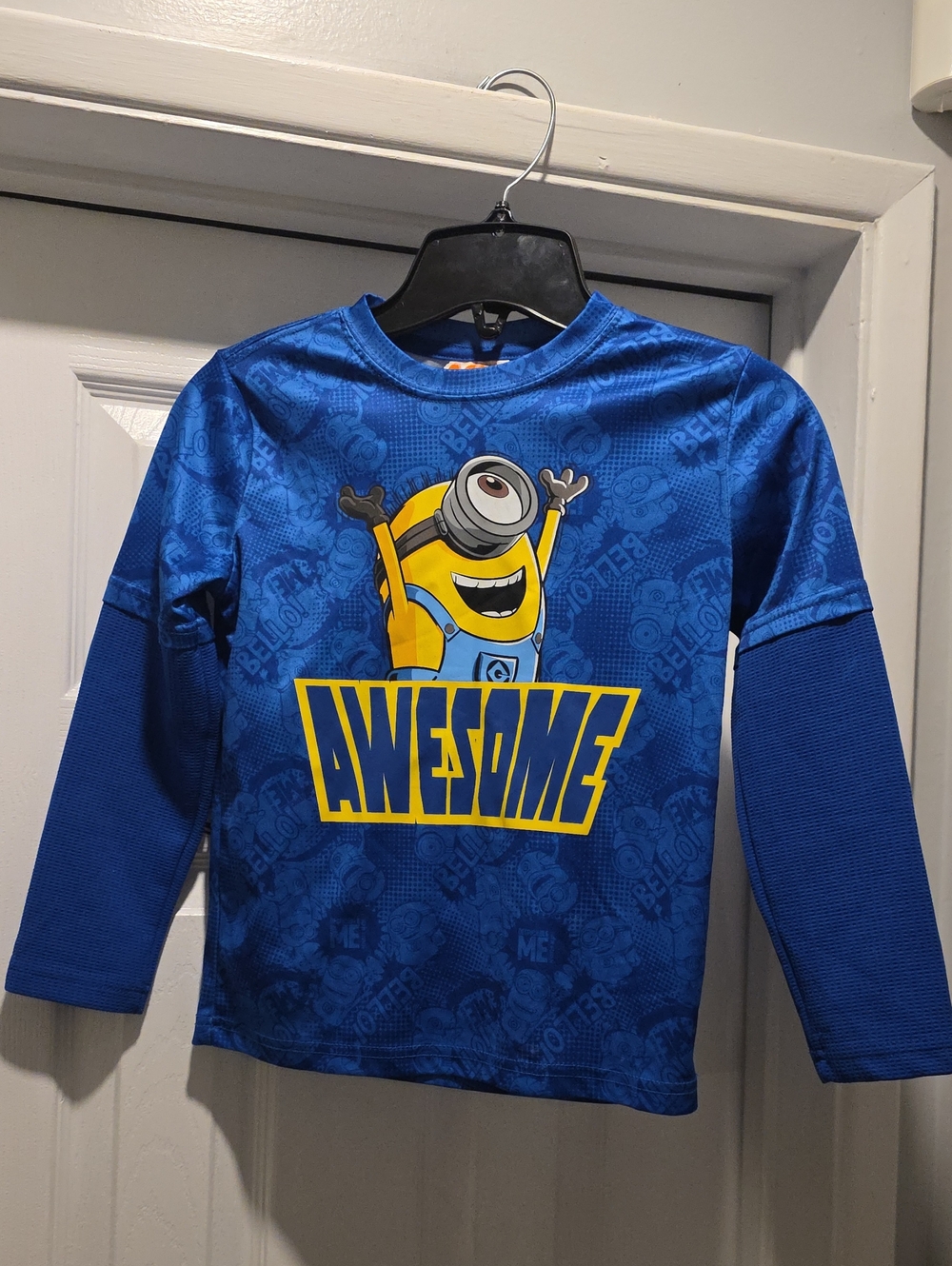 ME Makeover Essentials Blue Boys Polyester Tee with Graphic Detail